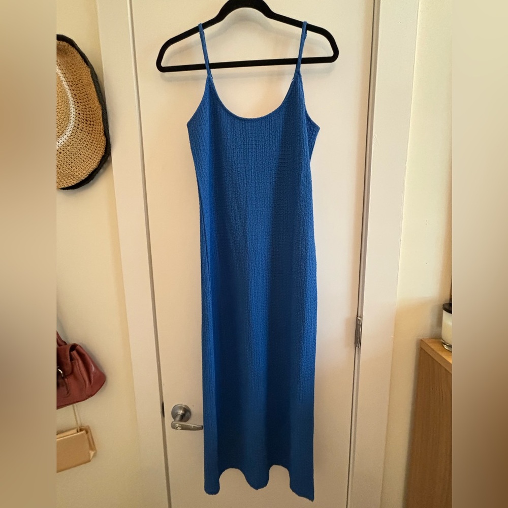 H&M CRINKLED JERSEY DRESS